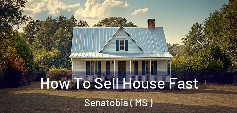  How To Sell House Fast Senatobia ( MS )