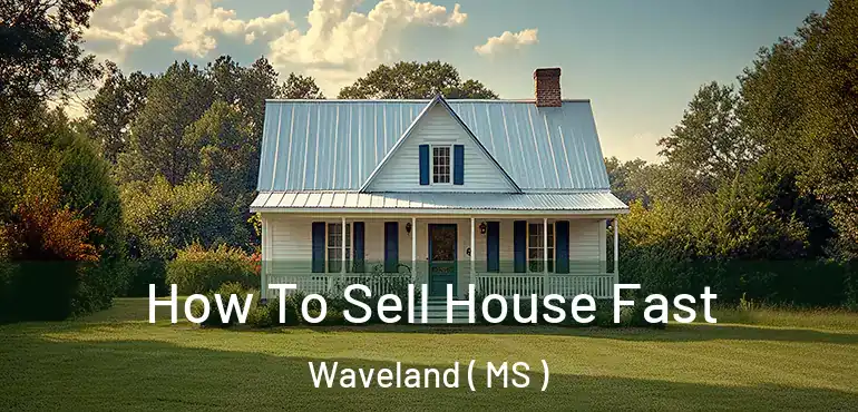  How To Sell House Fast Waveland ( MS )