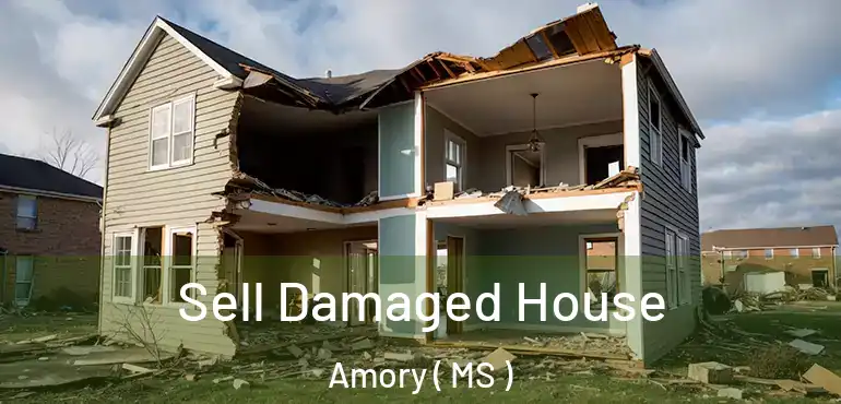  Sell Damaged House Amory ( MS )