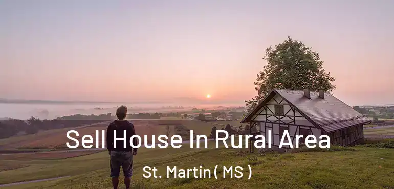  Sell House In Rural Area St. Martin ( MS )