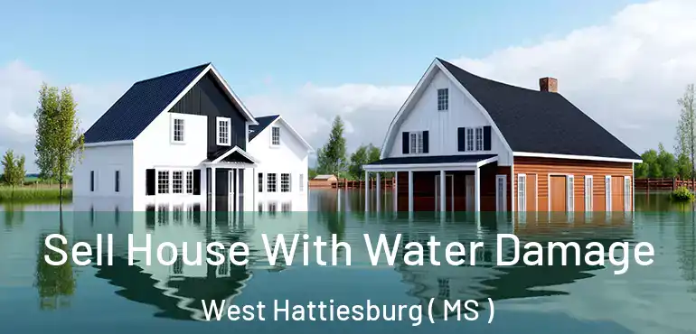  Sell House With Water Damage West Hattiesburg ( MS )