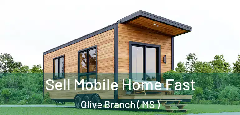  Sell Mobile Home Fast Olive Branch ( MS )