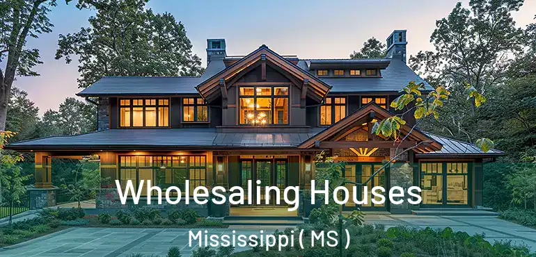  Wholesaling Houses Mississippi ( MS )