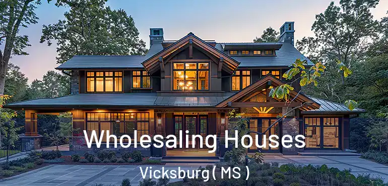  Wholesaling Houses Vicksburg ( MS )